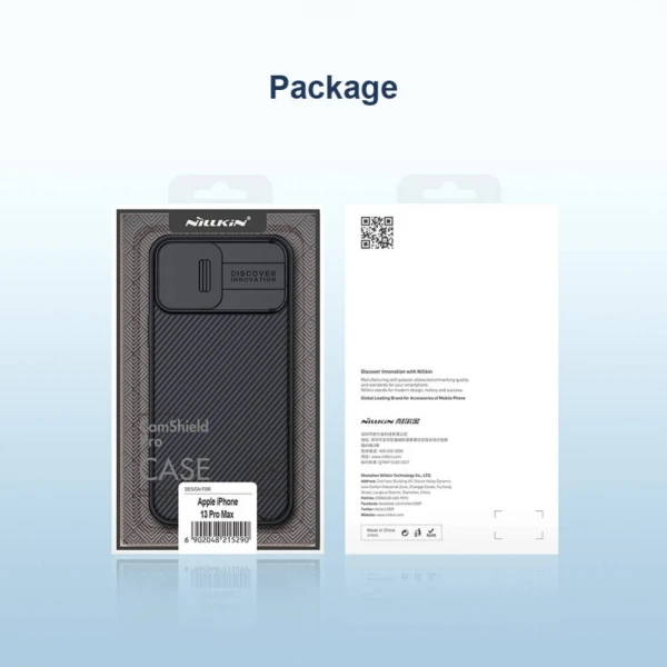 Torbica Nillkin CamShield Pro za iPhone 13 Pro Max 6.7 crna
