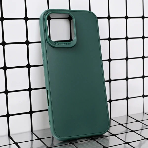 Torbica 3D Camera za iPhone 16 Pro Max 6.9 tamno zelena