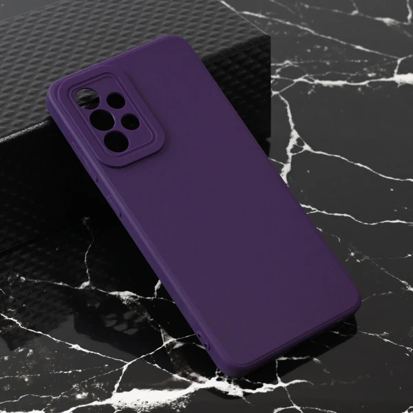 Torbica Teracell Giulietta za Samsung A525F/A526B/A528B Galaxy A52 4G/A52 5G/A52s 5G mat tamno ljubicasta