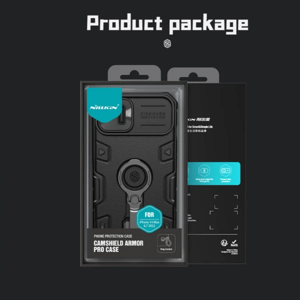 Torbica Nillkin CamShield Armor Pro Magnetic za iPhone 14 Plus 6.7 zelena