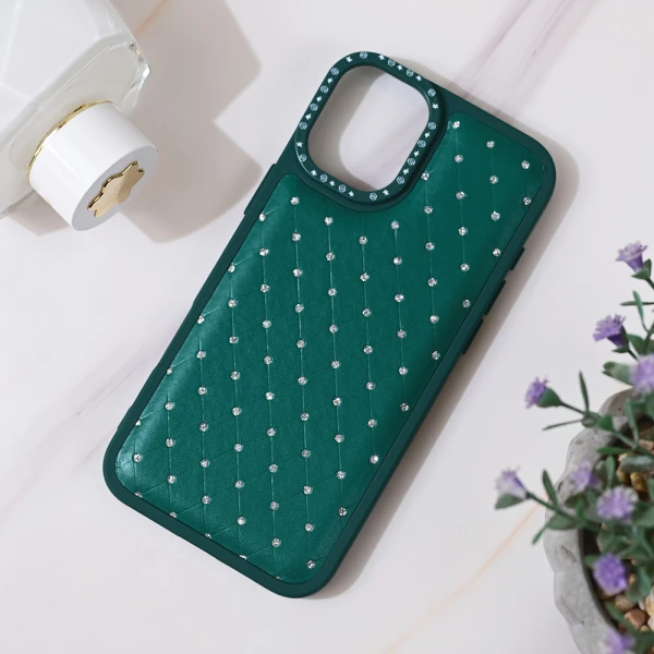 Torbica Bling za iPhone 16 Plus 6.7 zelena