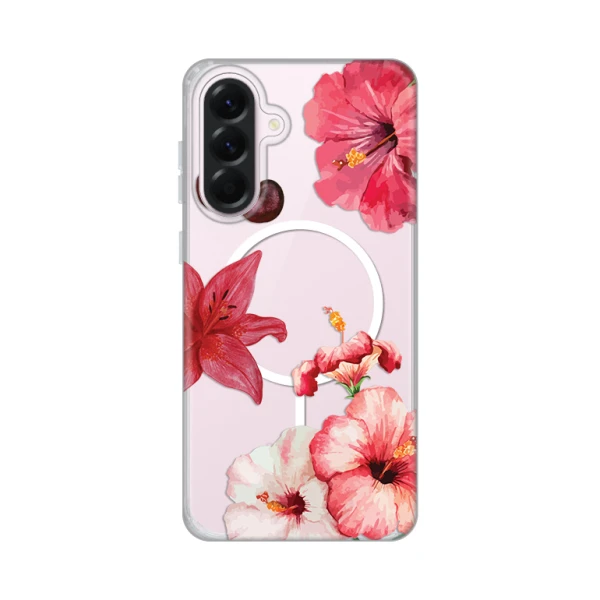 Torbica Print Magsafe za Samsung A576B Galaxy A57 Hibiscus