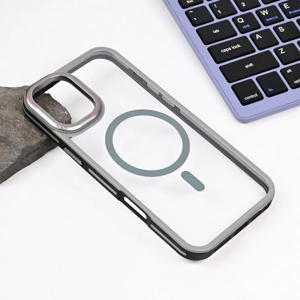 Torbica Magsafe Trendy za iPhone 16 Plus 6.7 siva