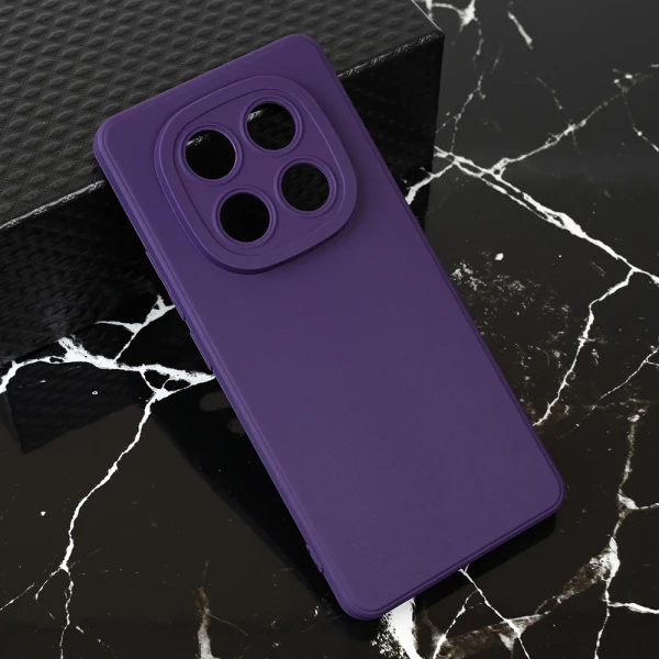 Torbica Teracell Giulietta za Xiaomi Redmi Note 14 Pro 5G mat tamno ljubicasta