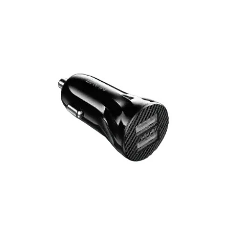 Bavin Auto punjač 2xUSB + kabl Type-C bela - PC979