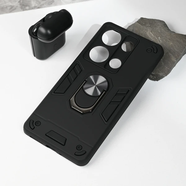Torbica Hard Ring za Xiaomi Redmi Note 13 Pro 4G (EU) crna