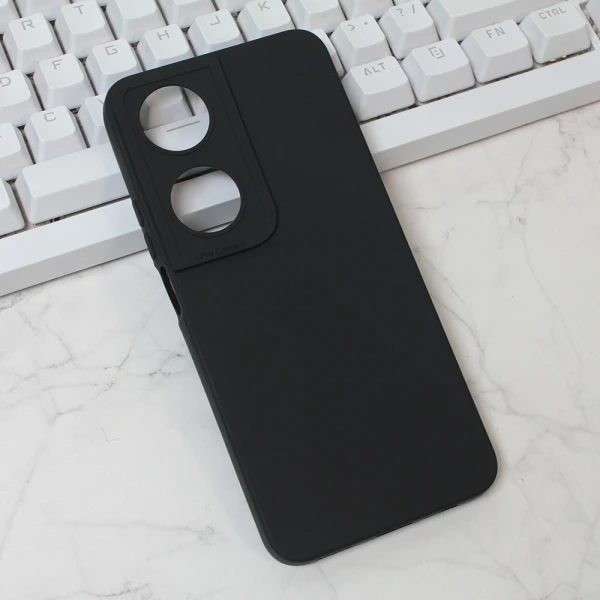 Torbica Silikon Pro Camera za Honor X7b crna