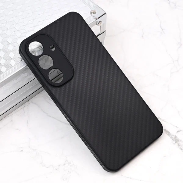 Torbica Carbon fiber za Samsung S936B Galaxy S25 Plus crna