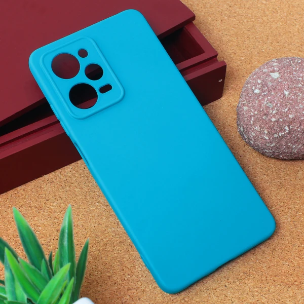 Torbica Teracell Giulietta za Xiaomi Redmi Note 12 Pro 5G (EU) mat svetlo plava