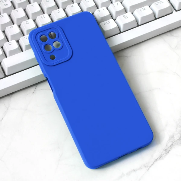 Torbica Silikon Pro Camera za Samsung A125F Galaxy A12 plava