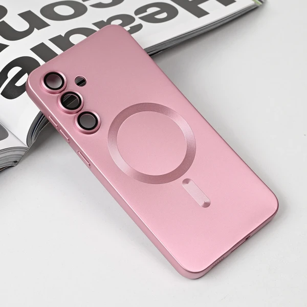 Torbica Magsafe Chrome za Samsung S731B Galaxy S25 FE roze