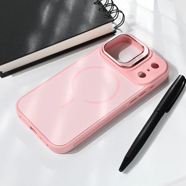 Torbica Magsafe Matte Shield za iPhone 17 Pro Max 6.9 roze