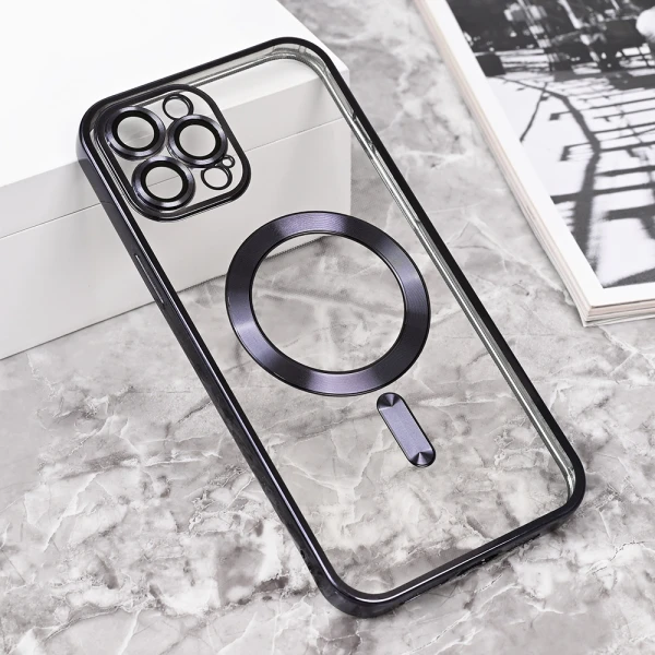 Torbica Magsafe Lux za iPhone 12 Pro Max 6.7 crna