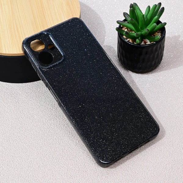Torbica Sparkle Dust za Samsung A065F Galaxy A06 5G crna