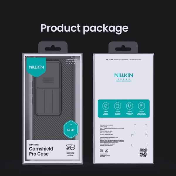 Torbica Nillkin CamShield Pro za Xiaomi 14T crna