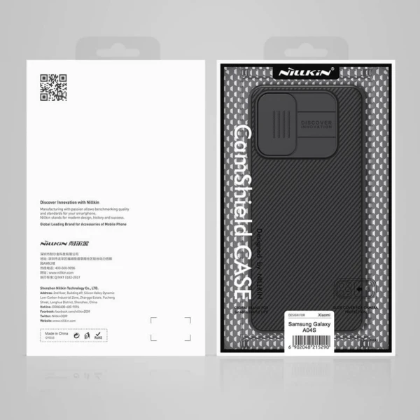 Torbica Nillkin CamShield za Samsung A047F Galaxy A04s crna