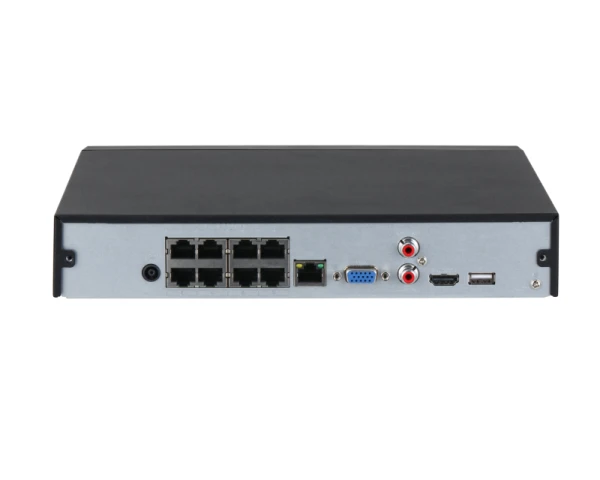 DAHUA NVR4108HS-8P-4KS3 8CH Compact 1U 8PoE 1HDD Lite Network Video Recorder 