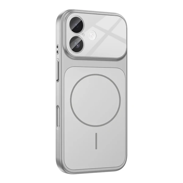 Torbica Magsafe LookLike za iPhone 17 6.3 srebrna
