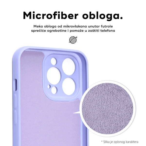 Torbica Teracell Soft Velvet za Samsung G990 Galaxy S21 FE plava