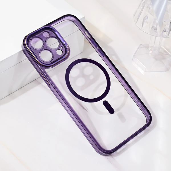 Torbica Magsafe Camera Color za iPhone 13 Pro Max 6.7 ljubicasta