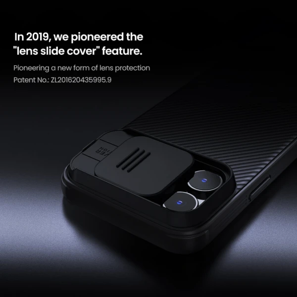 Torbica Nillkin CamShield Pro za iPhone 16 Pro 6.3 siva