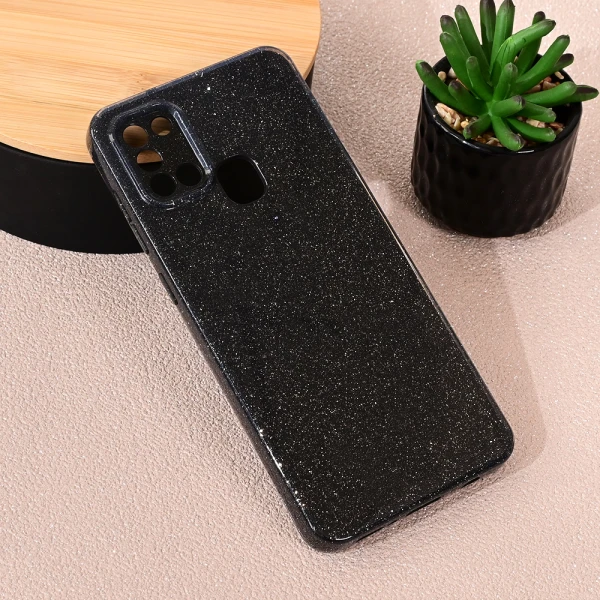 Torbica Sparkle Dust za Samsung A217F Galaxy A21s crna