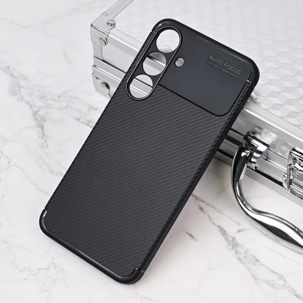 Torbica Defender Carbon za Samsung S936B Galaxy S25 Plus crna