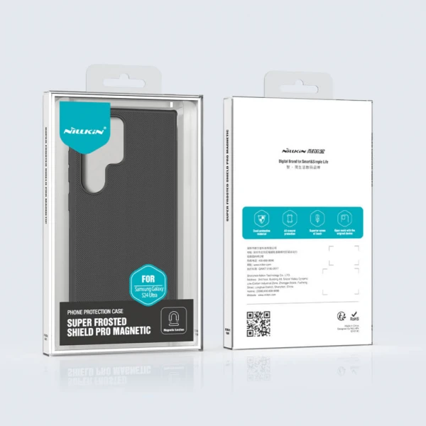 Torbica Nillkin Scrub Pro Magnetic za Samsung S928B Galaxy S24 Ultra crna