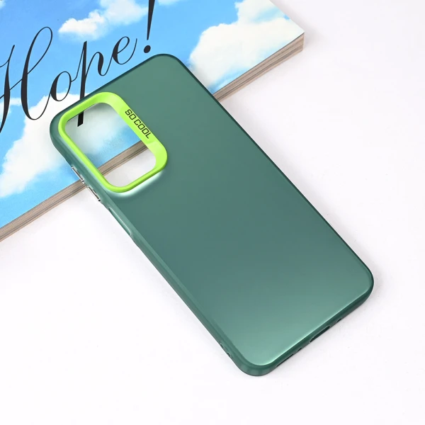 Torbica Clear za Samsung A266B Galaxy A26 zelena