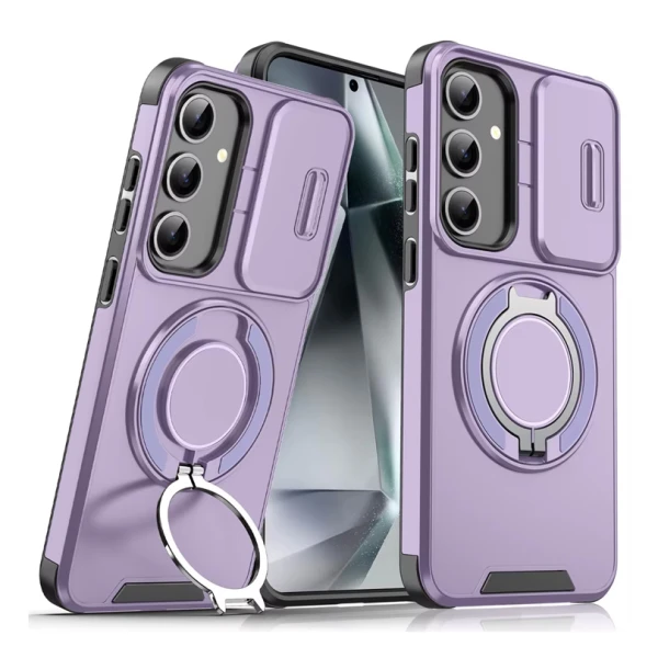 Torbica CamShield Ring stand za Samsung A366B/A566B Galaxy A36/A56 5G ljubicasta
