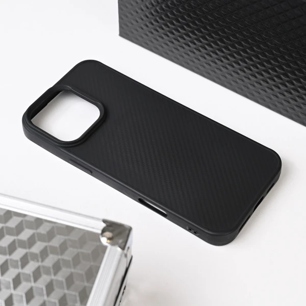 Torbica Magsafe Kevlar za iPhone 16 Pro Max 6.9 crna
