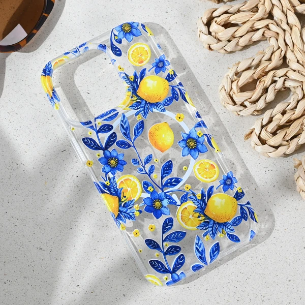 Torbica Print Magsafe za iPhone 16 Pro 6.3 Mediteran Lemon