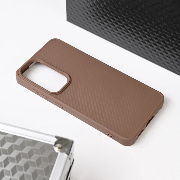 Torbica Magsafe Kevlar za Samsung S921B Galaxy S24 braon
