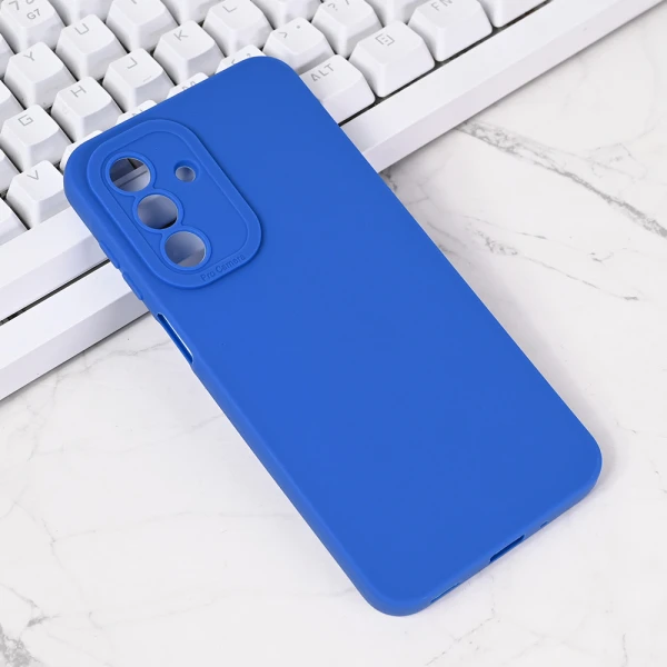 Torbica Silikon Pro Camera za Samsung A175 Galaxy A17 plava