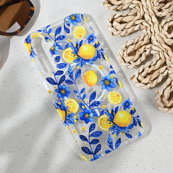Torbica Print Magsafe za Samsung A165F Galaxy A16 Mediteran Lemon