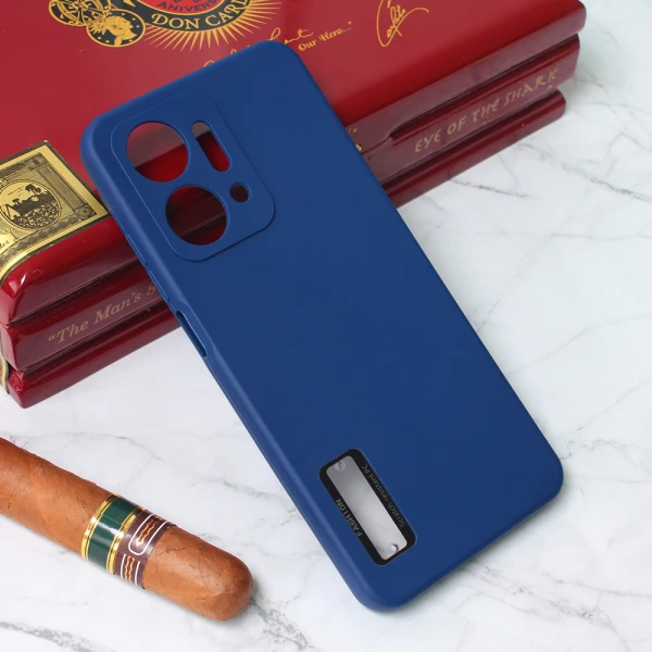 Torbica Soft Silicone za Honor X7a plava