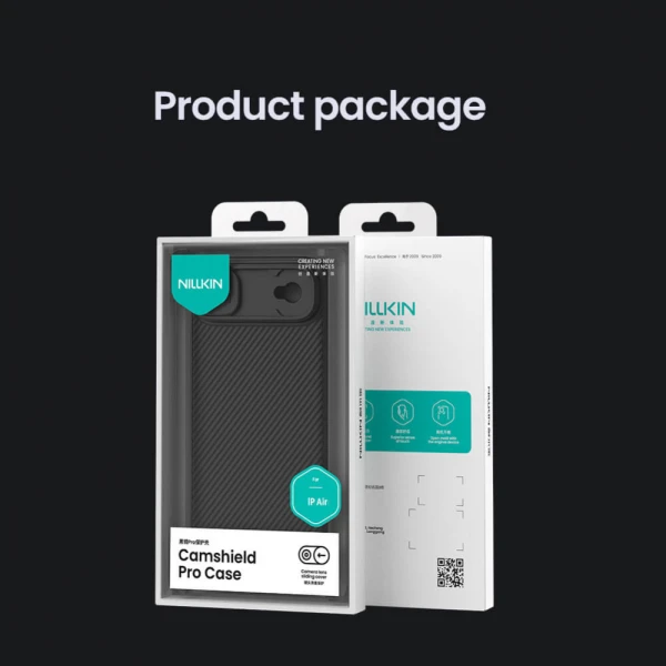 Torbica Nillkin CamShield Pro za iPhone 17 Air 6.6 crna