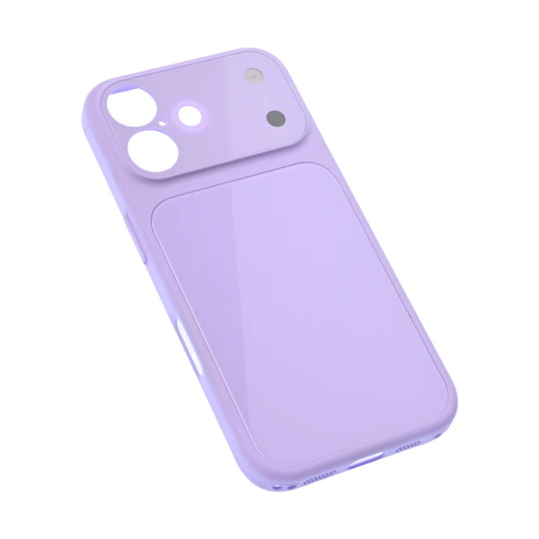 Torbica Magsafe GlowUp za iPhone 17 6.3 ljubicasta