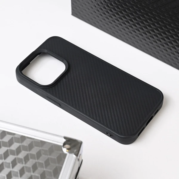 Torbica Magsafe Kevlar za iPhone 13 Pro 6.1 crna