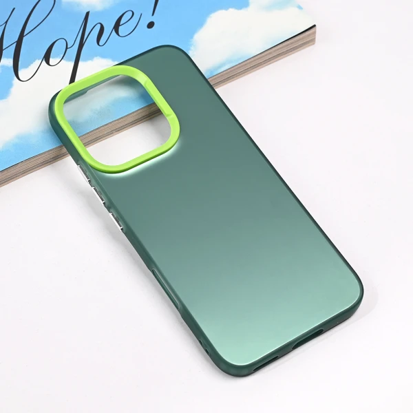 Torbica Clear za Honor 400 Lite zelena