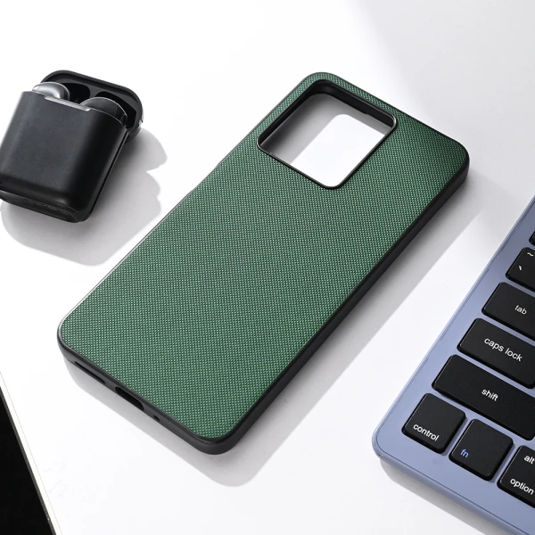 Torbica Teracell Scrub za Xiaomi Redmi 13C tamno zelena