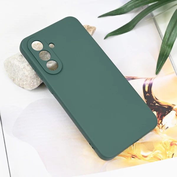 Torbica Teracell Soft Velvet za Samsung A566B Galaxy A56 5G tamno zelena