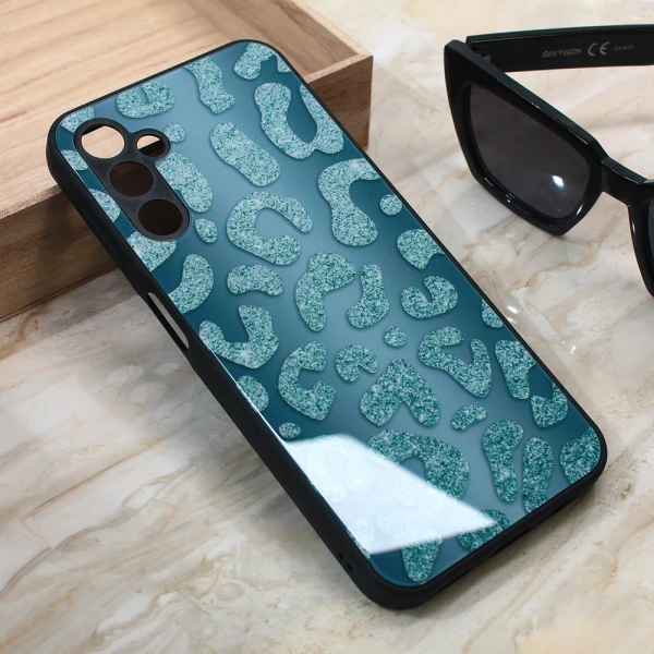 Torbica Shiny glass za Samsung A245F Galaxy A24 4G plava