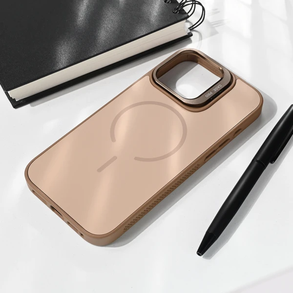 Torbica Magsafe Matte Shield za iPhone 16 Pro Max 6.9 braon