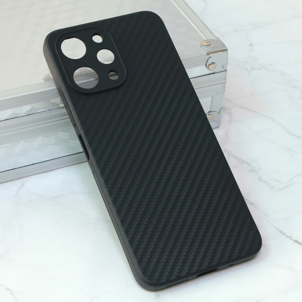 Torbica Carbon fiber za Xiaomi Redmi 12 crna