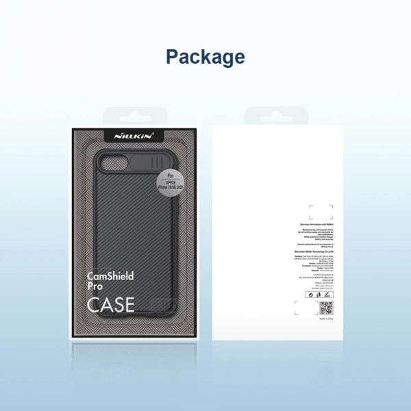 Torbica Nillkin CamShield Pro za iPhone 7/8/SE 2020/2022 crna