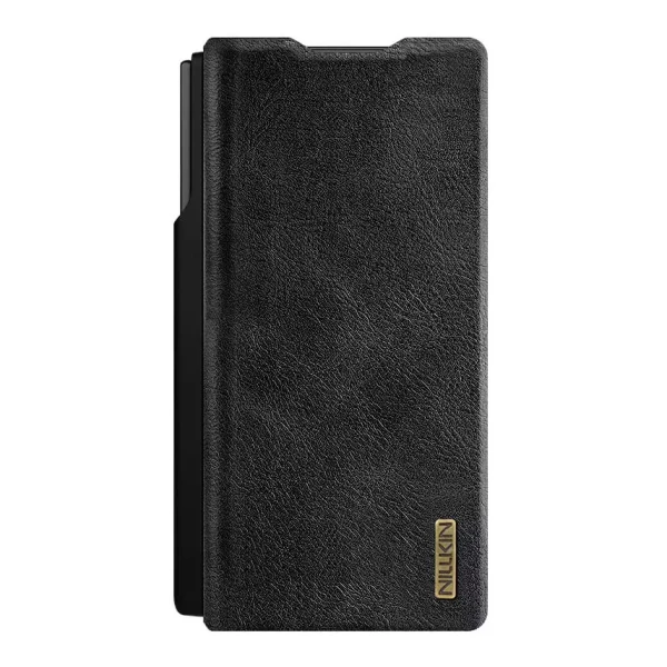 Torbica Nillkin Qin Pro Leather za Samsung F966B Galaxy Z Fold 7 crna (with pen)