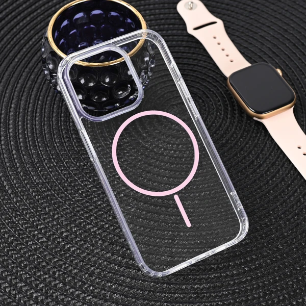 Torbica Magsafe Color Line za iPhone 13 Pro 6.1 roze