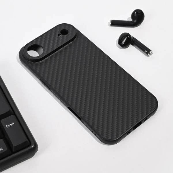 Torbica Carbon fiber za iPhone 17 Air 6.6 crna