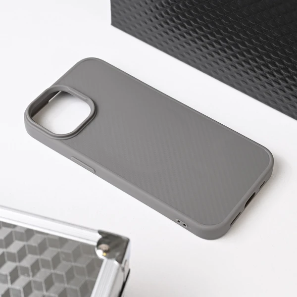 Torbica Magsafe Kevlar za iPhone 14 6.1 siva
